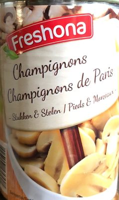 Sliced Champignons - Produit - fr