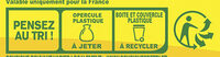 NESQUIK Poudre Cacaotée boîte 250g - Instruction de recyclage et/ou informations d'emballage - fr