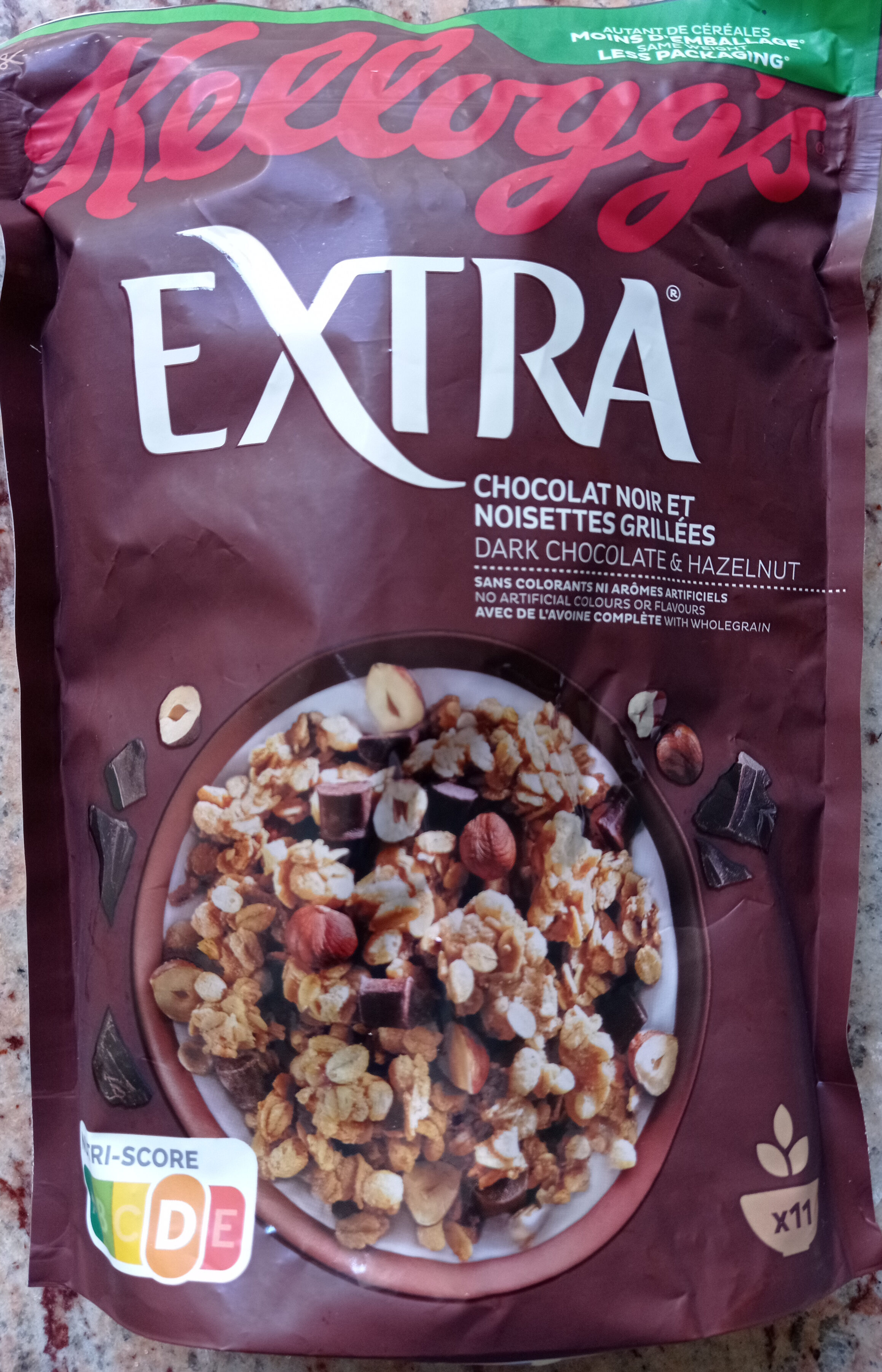 Céréales Extra Pépites Chocolat Noisettes - Produit - fr