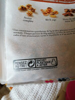 Quaker Muesli Croustillant Noix de pécan & noix du Brésil - Instruction de recyclage et/ou informations d'emballage - fr