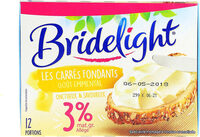 Bridelight 3% Les carrés fondants goût Emmental - Produit - fr