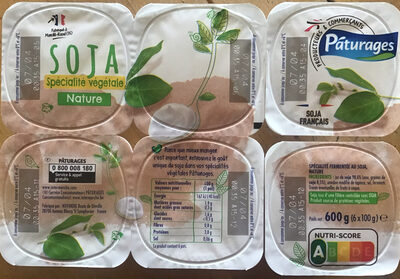 Soja nature - spécialité végétale - Produit - fr