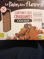 Tartines craquantes bio cacao - Produit - fr