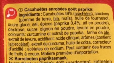 Crusti ' nuts - Ingrédients - fr