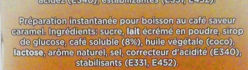 Caramelo - Ingrédients - fr