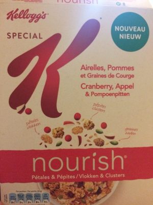 Nourish Pétales & pépites - airelles, pommes et graines de courge - Produit - fr