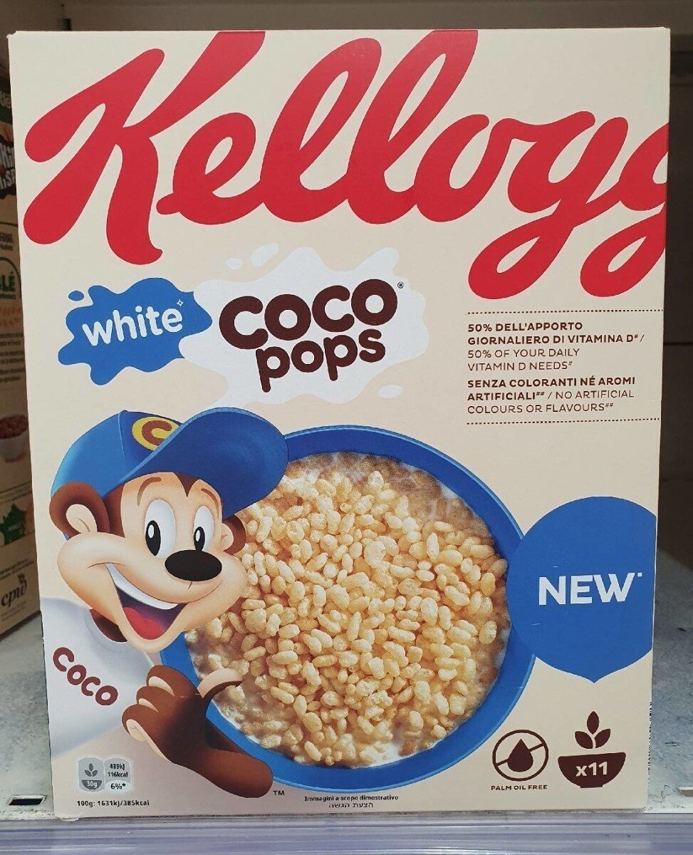 Kellogg's Coco Pops White Choco - Produit - fr
