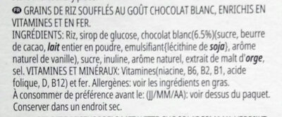 Kellogg's Coco Pops White Choco - Ingrédients - fr