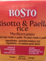 Risotto&paella rice - Ingrédients - fr