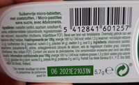 Frisk euca menthol - Informations nutritionnelles - fr