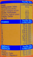 Ovomaltine crunchy - Tableau nutritionnel - fr