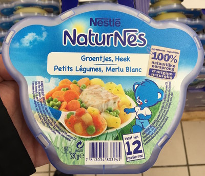 NaturNes Petits Légumes, Merlu Blanc - 1