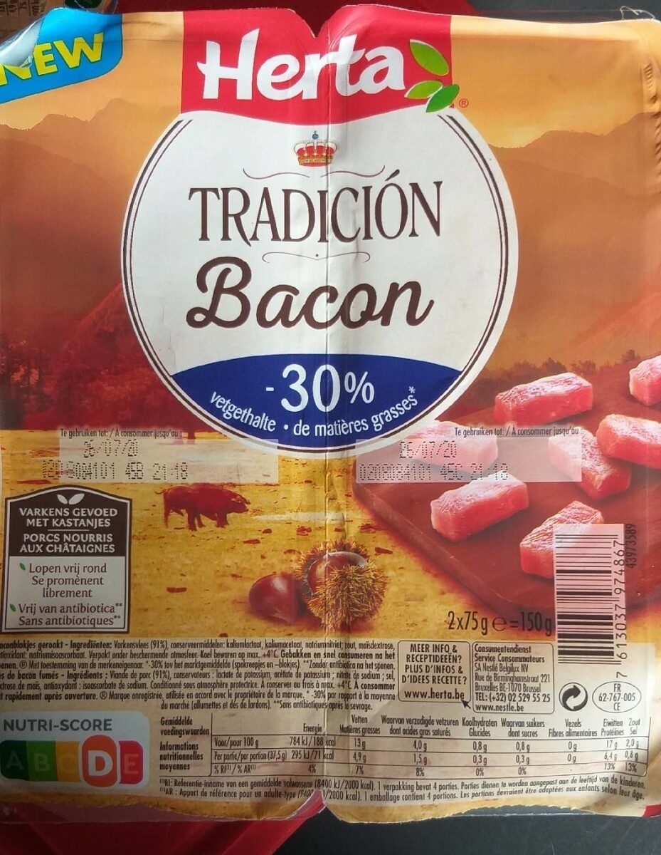 Bacon tradicion - Produit - fr