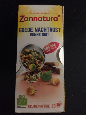Zonnatura Goede Nachtrust - Bonne nuit - Produit - nl