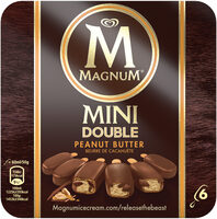 Magnum Glace Batonnet Mini Double Peanut Butter 6x60ml - Produit - fr