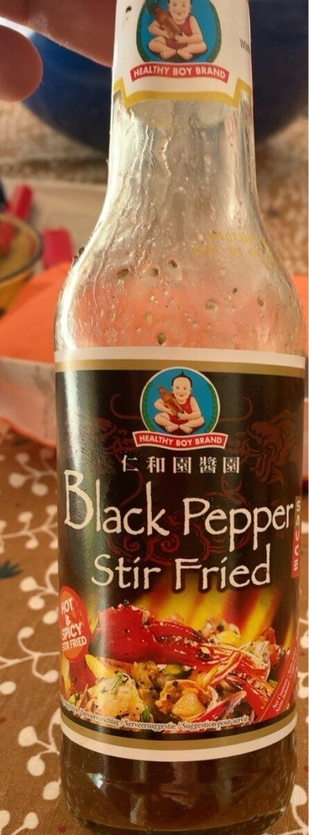 Black pepper stir fried - Produit - fr