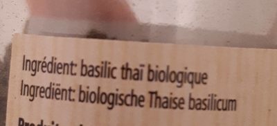 Bio basilic thai - 3